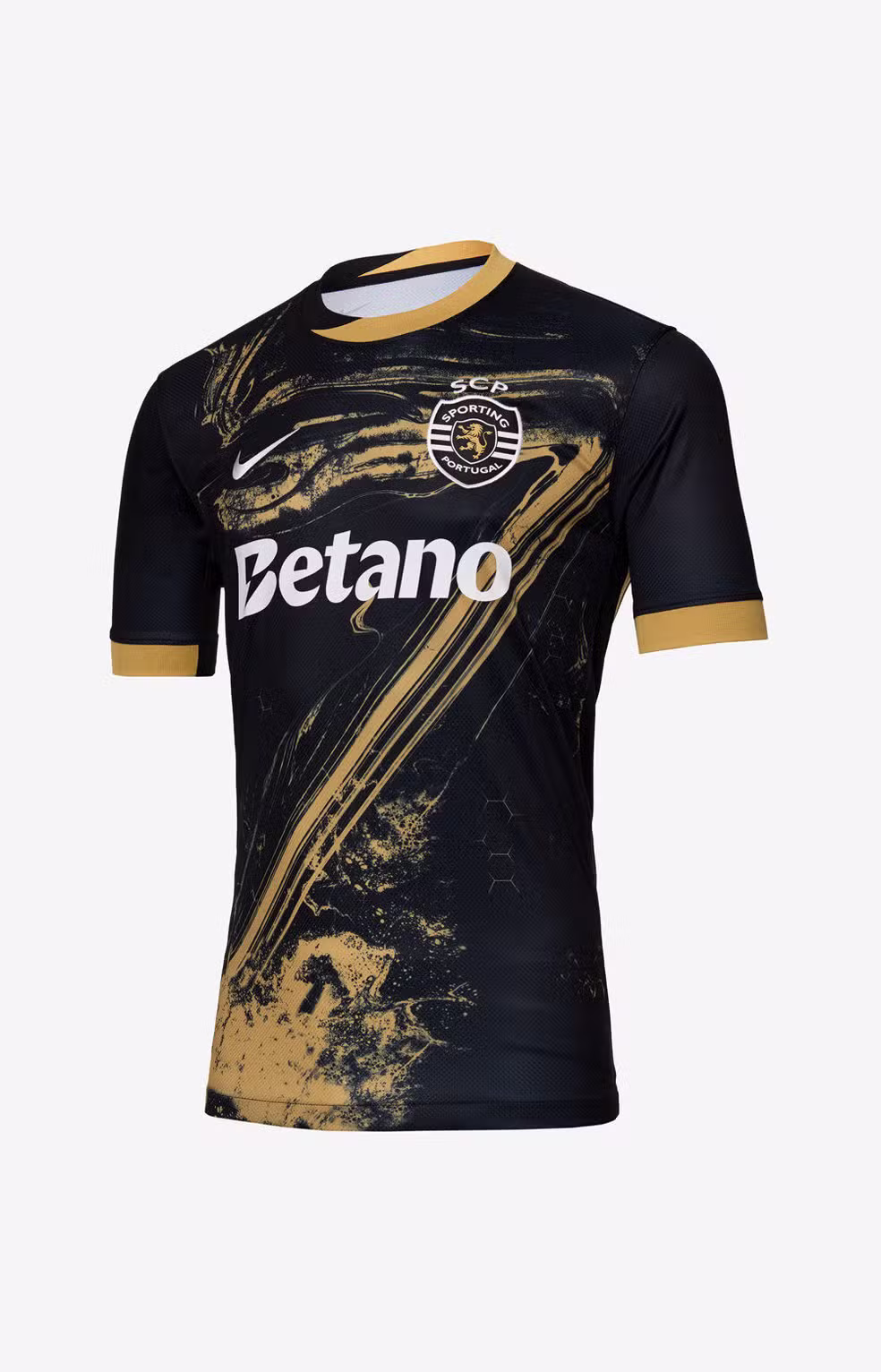 Camisola BICAMPEÃO especial preta e dourada “7” Ronaldo terceiro equipamento 2024/25