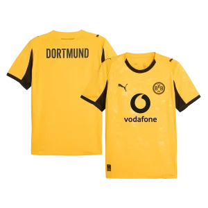 Borussia Dortmund Temporada Copa Camisa de Manga Curta 2025/26 Amarela