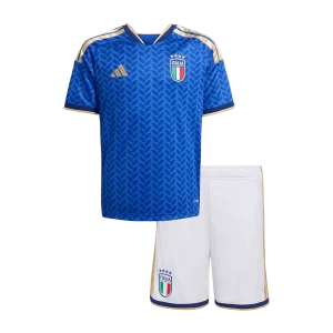 Itália Infantil 
 Casa Futebol Camisa Conjunto (Camisa+Shorts) 2025/26 Azul