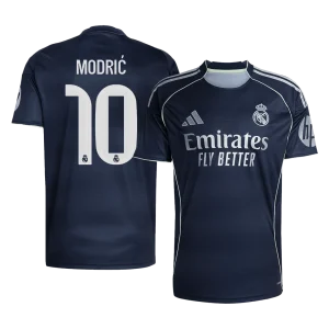 MODRIĆ #10 Real Madrid Fora Camisa 2025/26- Marinha