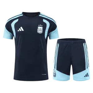 Versão Do Jogador Argentina Copa do Mundo Camisa Conjunto(Camisa+Calções) 2026