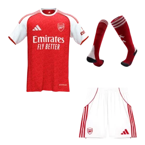 Arsenal 
Casa 
 Camisa 
Conjunto (Camisa + Calções + Meias) 
2025/26 
Vermelho