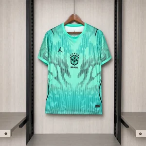 Camisola Brasil guarda redes Copa do Mundo 2026 - verde