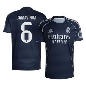 CAMAVINGA #6 Real Madrid Fora Camisa 2025/26 Marinha