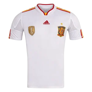 Retrô Espanha Fora Camisa 2010/12 Branco