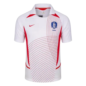 Retrô Coreia do Sul Fora Camisa 2002 Branco