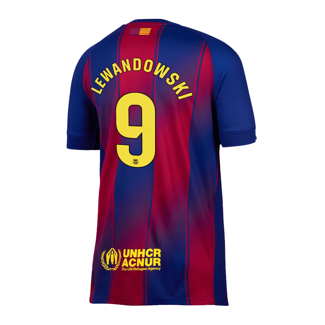 LEWANDOWSKI #9 Barcelona Casa Camisola 2025/26 - Image 3