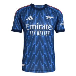 Jogador Arsenal Fora Futebol Camisas 2025/26 Azul
