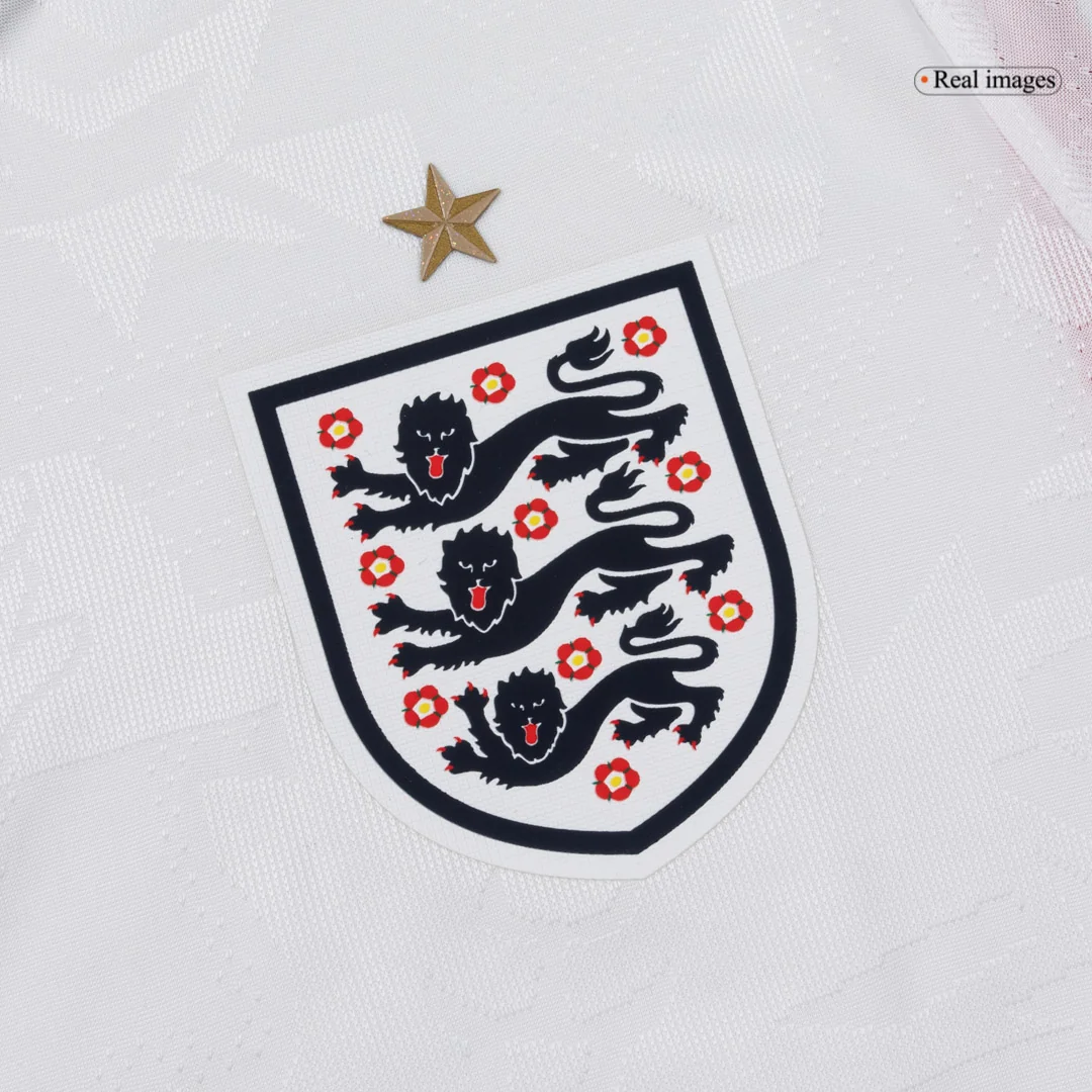 Jogador Inglaterra Casa Copa do Mundo Futebol Camisas 2026 Branco - Image 7