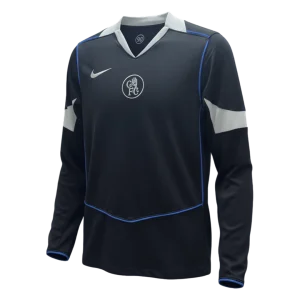 Chelsea Terceira Manga comprida Camisa 2025/26 Preto