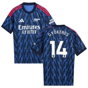 Camisola alternativo GYÖKERES 14 azul 2025/26