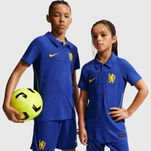 Conjunto Infantil Chelsea principal 2026/27 azul