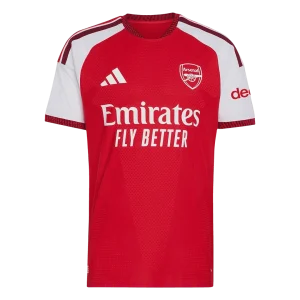 Versão do Jogador Arsenal Casa Futebol Camisas 2026/27 Vermelho
