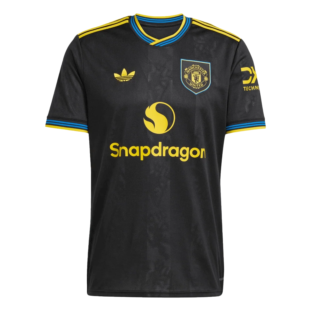 Manchester United Fora Terceira Camisa 2025/26- Preto