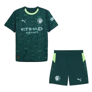 Manchester City
Quarta Camisa Conjunto(Camisa+Calções) 2025/26 Verde