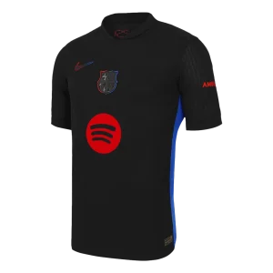 Barcelona Camisola Versão Jogador Fora Logótipo do Spotify sem texto