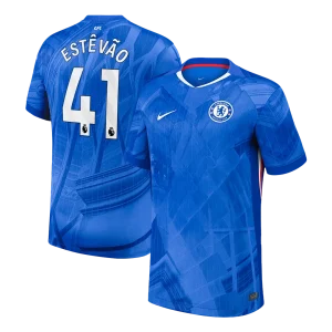 【Super Qualidade】ESTÊVÃO #41 Chelsea
Casa Futebol Camisa 2025/26 Azul