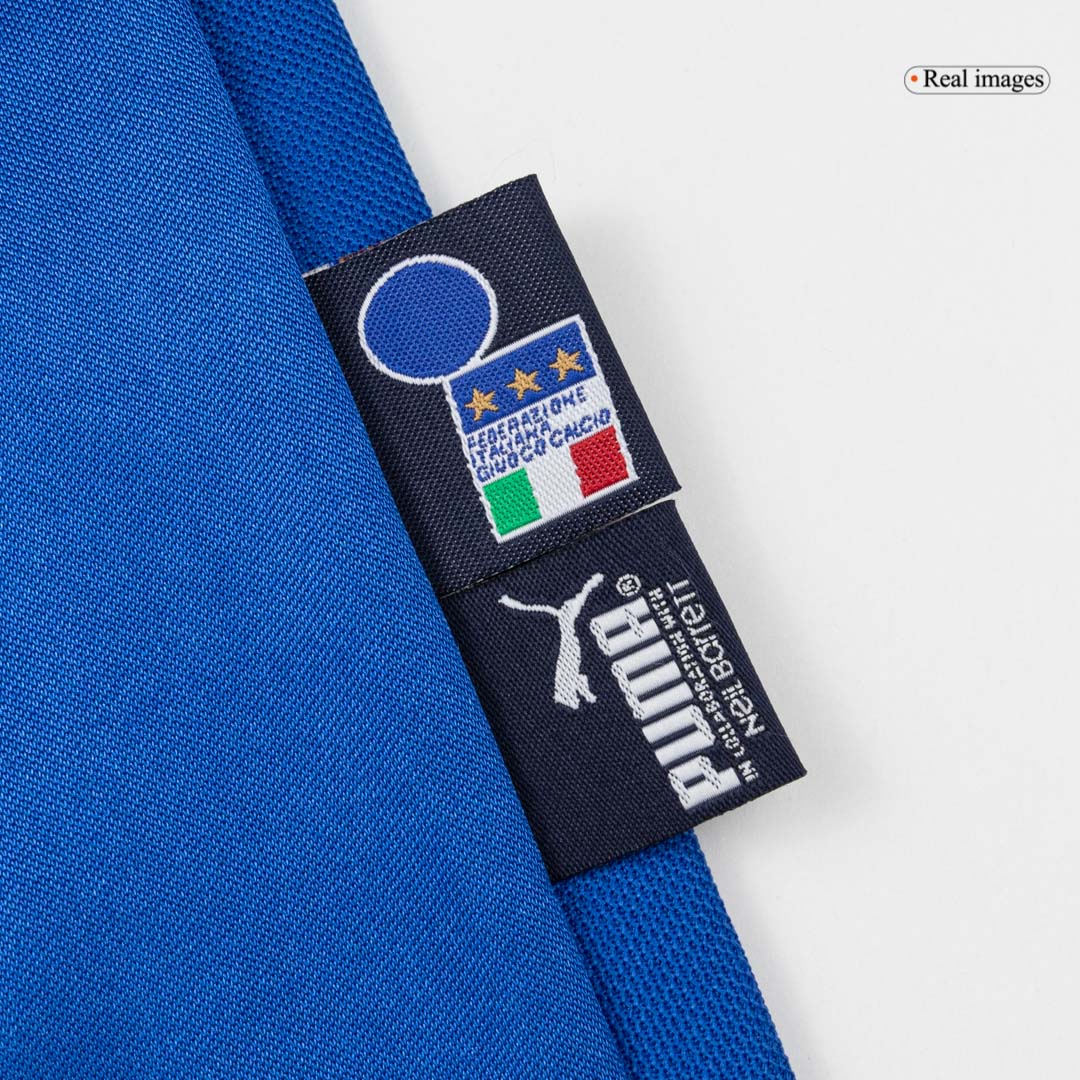 Retrô Itália Casa Camisa 2004 Azul - Image 3