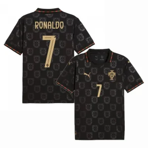 Camisola Seleção Portugal RONALDO 7 edição especial pantera negra EUSÉBIO 2026/27 - ADEPTO