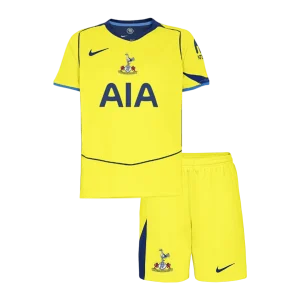 Tottenham Hotspur Infantil
Terceira Futebol Camisa Conjunto (Camisa+Shorts) 2025/26 Amarelo