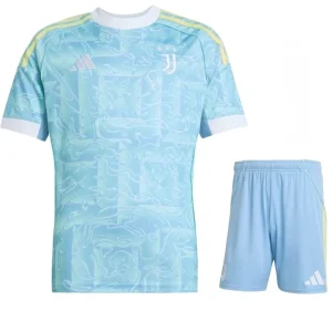Conjunto Infantil Juventus alternativo 2025/26