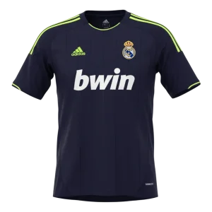 Retrô Real Madrid Fora Camisa 2012/13 Preto