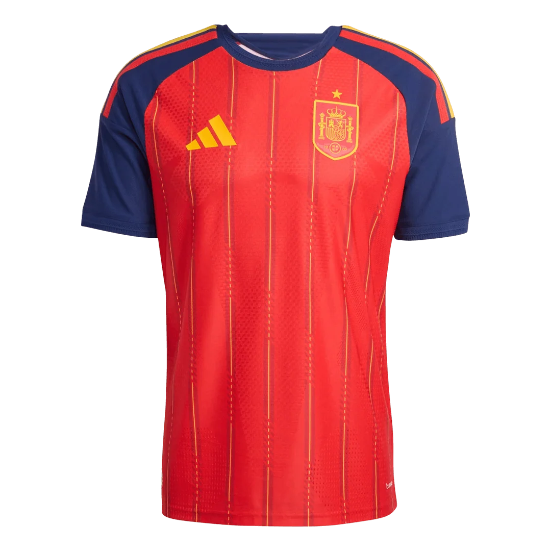 Versão do Jogador Espanha Casa Copa do Mundo Futebol Camisas 2026 Vermelho - Image 2