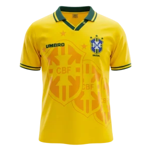 Retrô Brasil Casa Camisa 1994 Amarelo