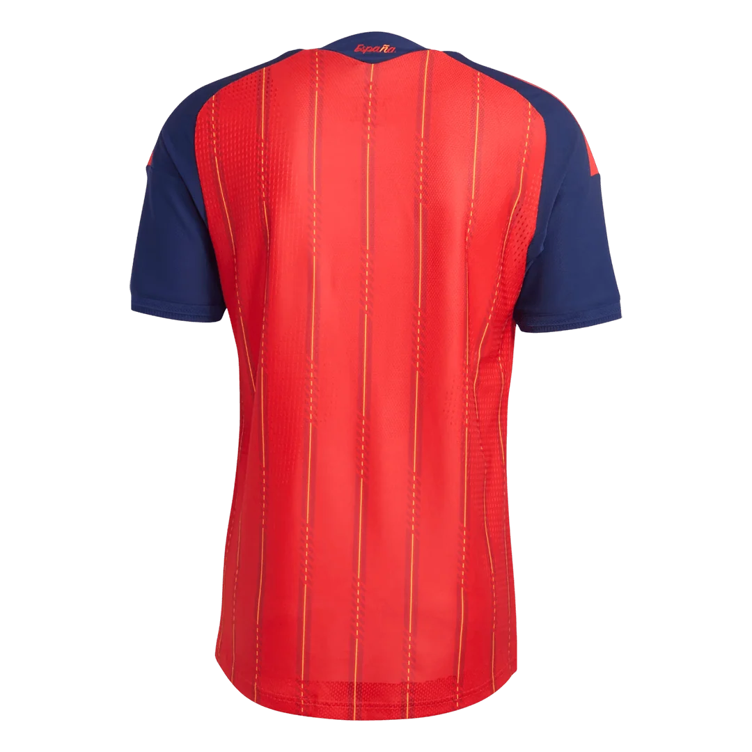 Versão do Jogador Espanha Casa Copa do Mundo Futebol Camisas 2026 Vermelho - Image 4