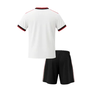 México Infantil  Fora Copa do Mundo Futebol Camisa Conjunto (Camisa+Shorts) 2026 Branco