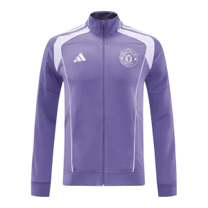 Manchester United Formação Blusão 2025/26 Roxo