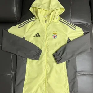 Casaco amarelo 2026/27 fecho completo