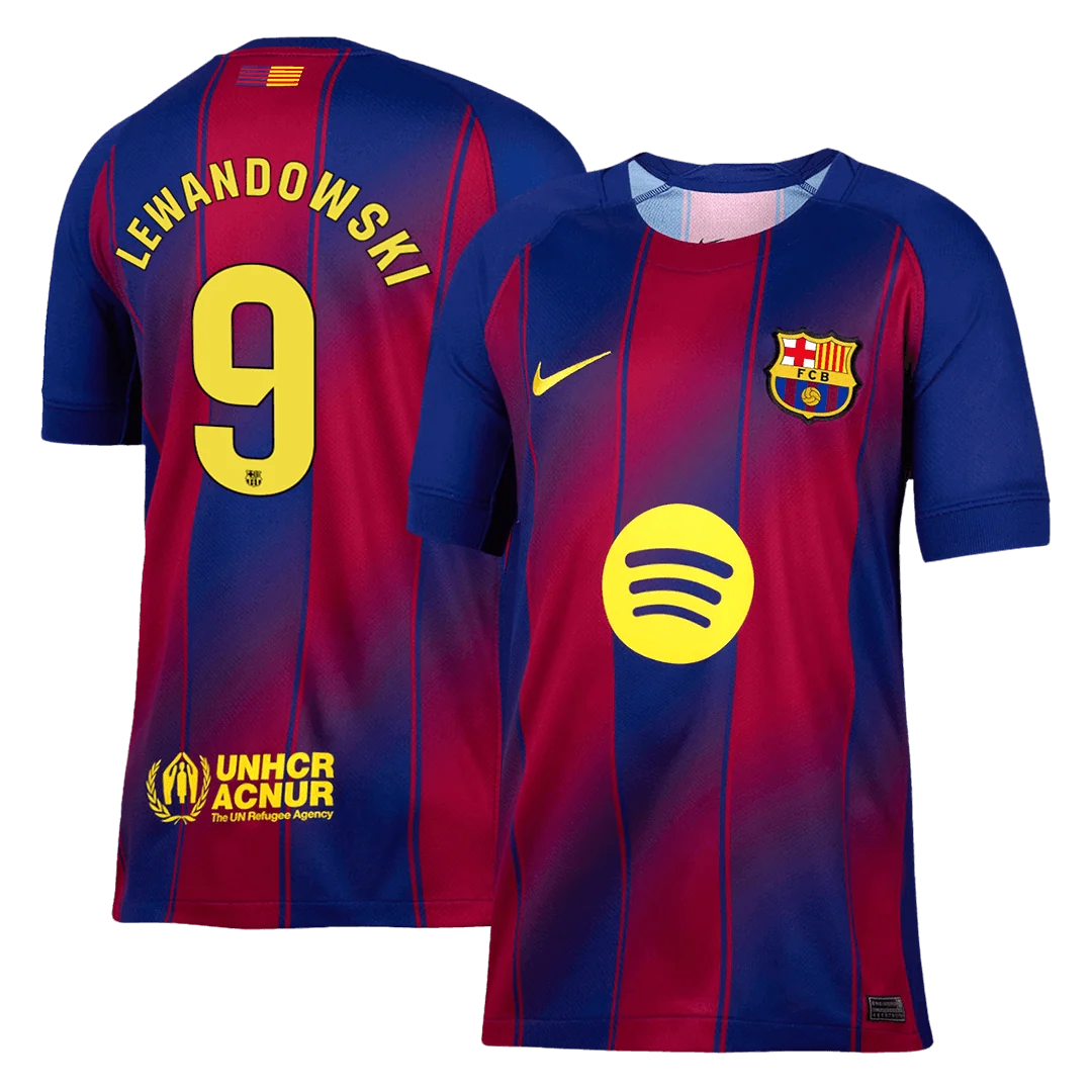 LEWANDOWSKI #9 Barcelona Casa Camisola 2025/26 - Image 2