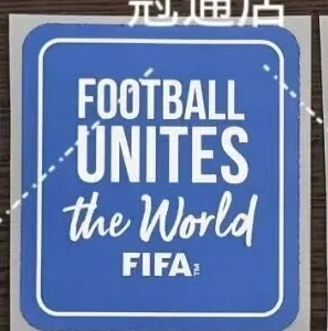 PATCH / BADGE - FOOTBALL UNITES THE WORLD - AZUL ESCURO - MUNDIAL 2026 - COPA DO MUNDO 2026 - WORLD CUP 2026