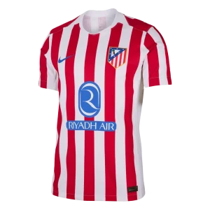 Jogador Atletico Madrid Casa Futebol Camisas 2025/26