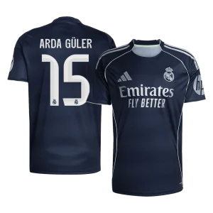 ?Super Qualidade?ARDA GÜLER #15 Real Madrid
 Fora Futebol Camisa 2025/26 Marinha