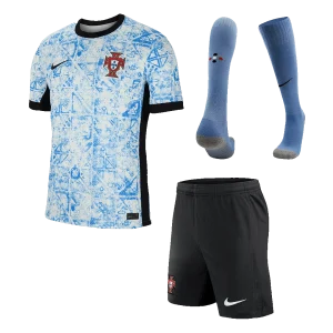 Portugal Fora Personalizado Completo Kit Futebol