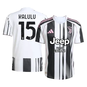 Jogador KALULU #15 Juventus Casa Futebol Camisas 2025/26