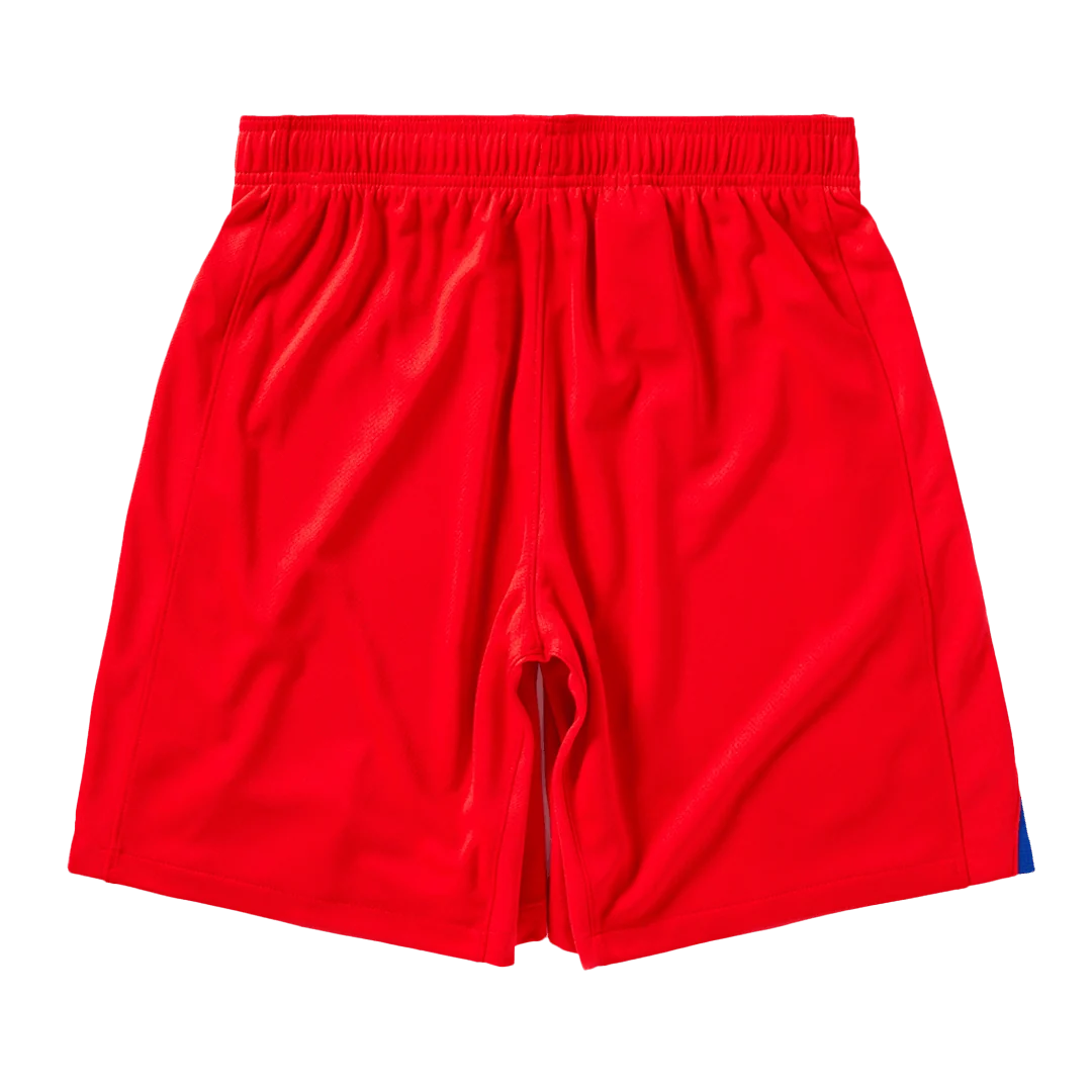 PSG Fora Terceira Camisa Conjunto(Camisa+Calções+Meias) 2025/26 Vermelho - Image 3