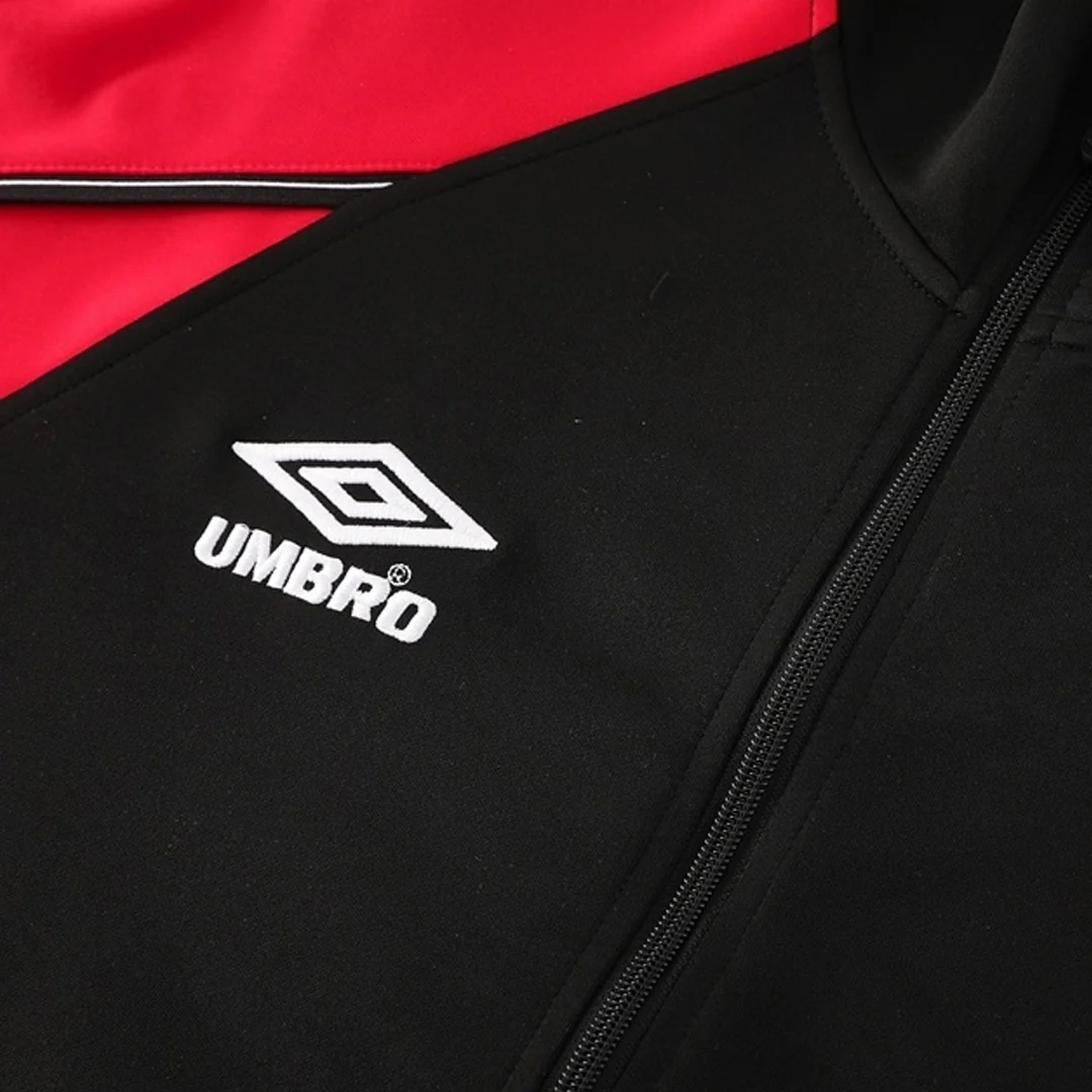 Manchester United Treino Jaqueta 2025/26 Vermelho&Preto - Image 3