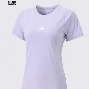 T-SHIRT ADIDAS MULHER - CINZA #2570