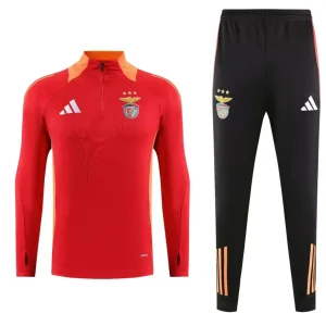 Fato de Treino vermelho e laranja 2025/26 Meio fecho