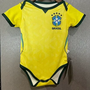 BODY CAMISOLA BRASIL 26/27 COPA DO MUNDO 2026 – BEBÊ