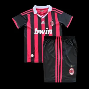 CAMISOLA MILAN I 09/10 CONJUNTO INFANTIL (RETRO)