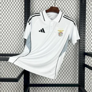 CAMISOLA SL BENFICA POLO PASSEIO BRANCA 25/26 - Homem