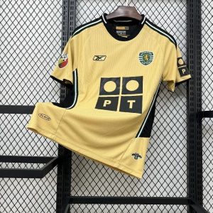 CAMISOLA SPORTING CP ALTERNATIVA II 03/04 Homem (RETRO)