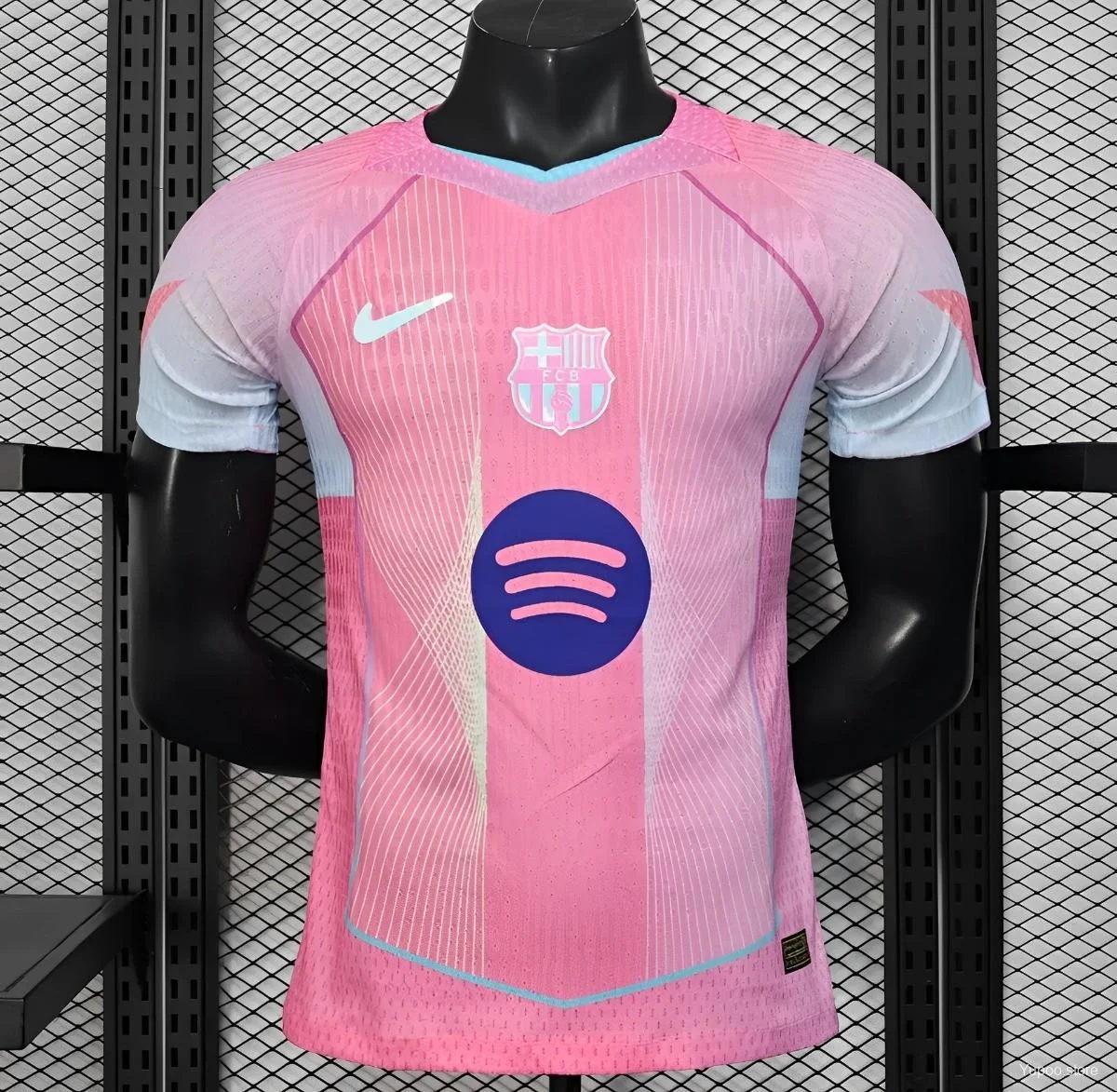 CAMISOLA BARCELONA ROSA EDIÇÃO ESPECIAL NIKE 25/26 (VERSÃO JOGADOR) - Image 2