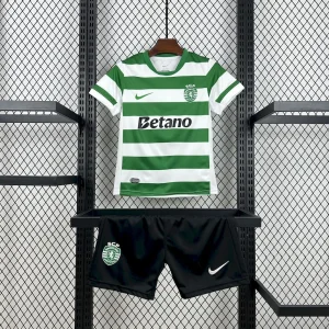 CAMISOLA SPORTING CP PRINCIPAL 25/26 CONJUNTO INFANTIL