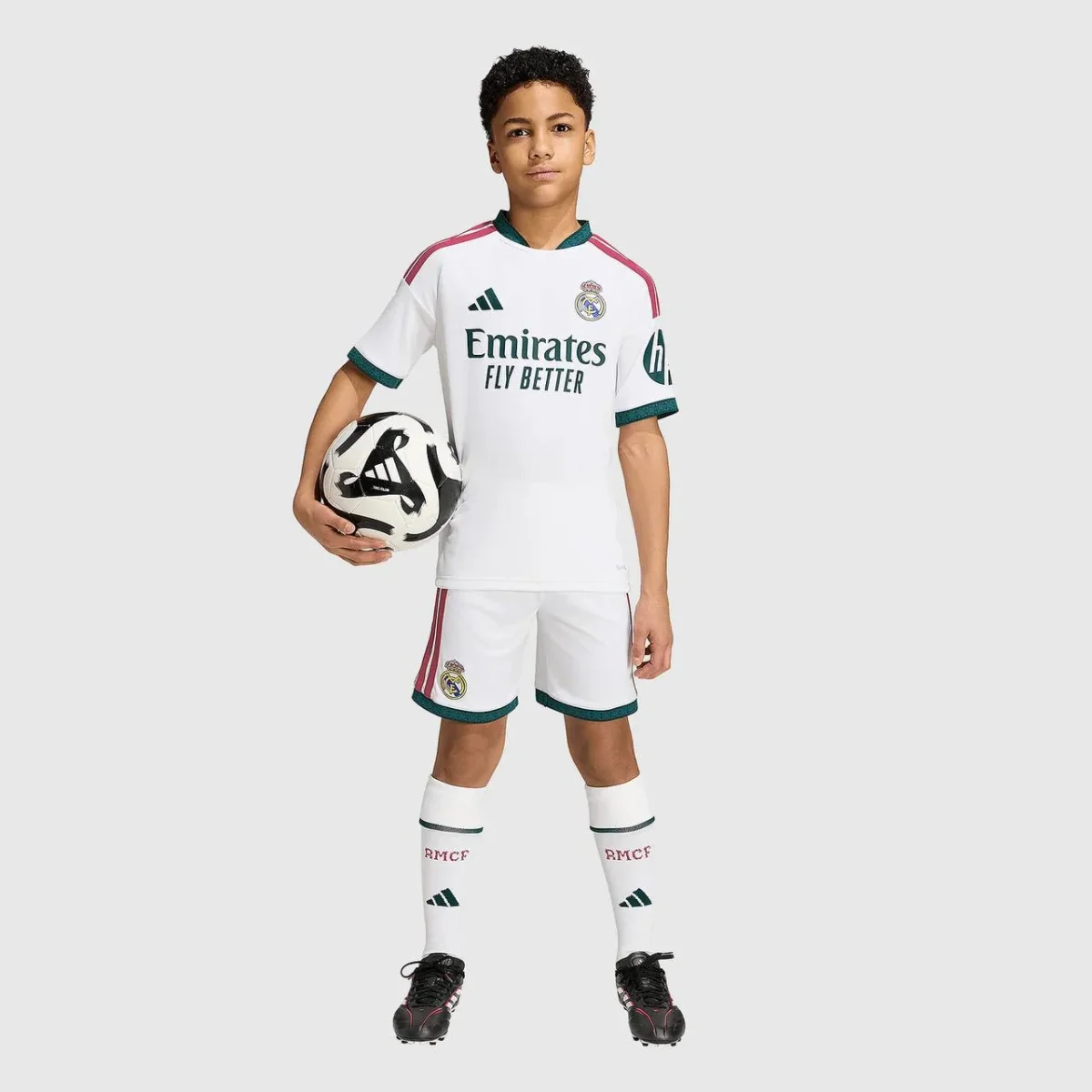 Conjunto Infantil Real Madrid Principal 26/27 – Camisola de Futebol Criança - Image 3