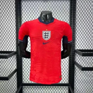 Camisola Inglaterra alternativa copa do mundo 2026 vermelha - PLAYER
